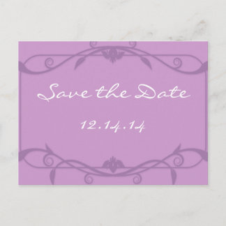 Save The Date with Your Photos Announcement Postcard