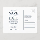 Save the Date | Wyoming Invitation Postcard (Back)