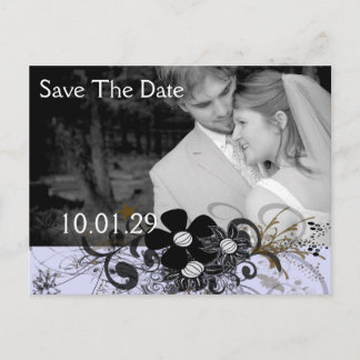 Save the Date Your Photo Announcement Postcard