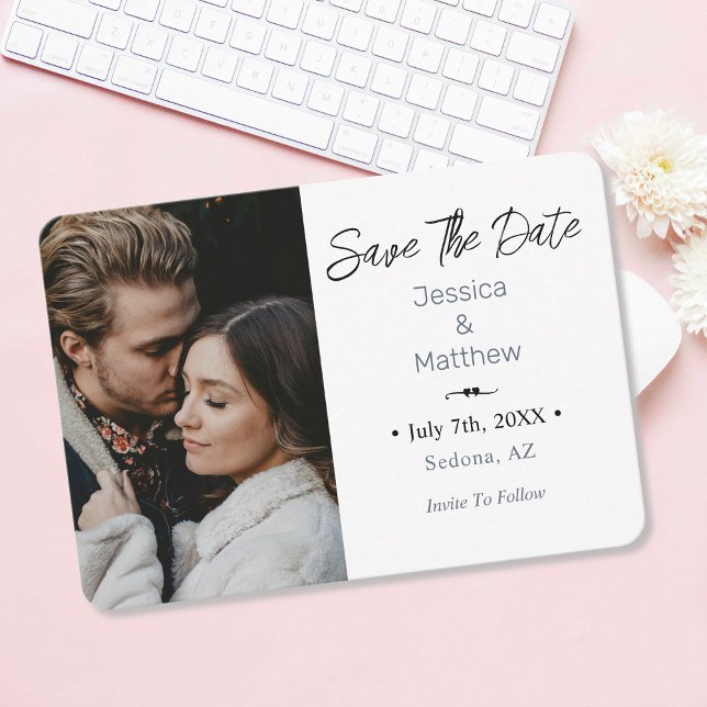 Save The Date, Your Photo & Info Note Card (Creator Uploaded)
