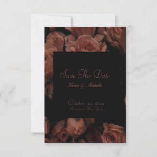 Save The Dates- Color Roses Invitation