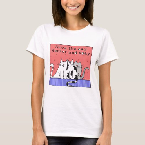 Save the Day Neuter and Spay T_Shirt