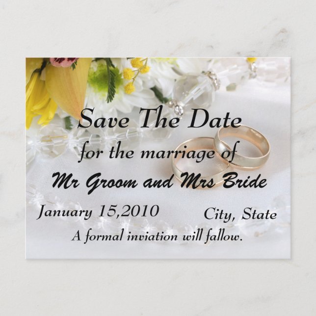 Save the Day PostCard (Front)