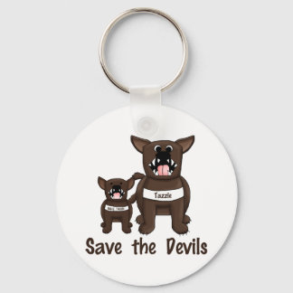 Save the Devils Keychain