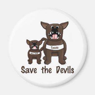 Save the Devils Magnet