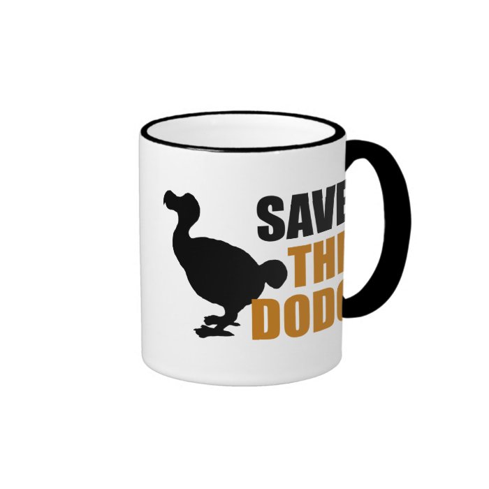 Save The Dodo Bird Mugs