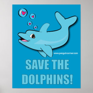 Save the Dolphin Poster