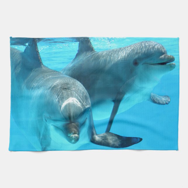 Save The Dolphins Towel (Horizontal)