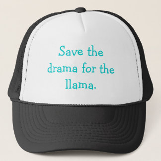 Save the drama for the llama hat