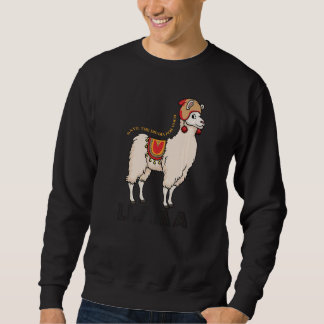 Save The Drama For Your Llama Cute Animal 1 Sweatshirt