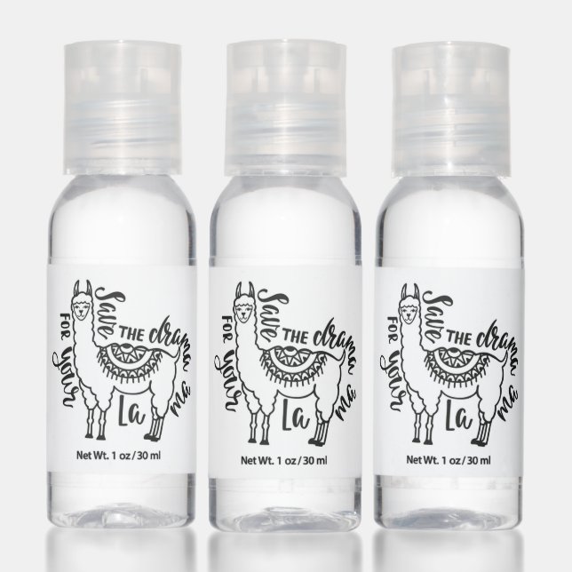 Save The Drama For Your Llama Hand Sanitizer (Set)