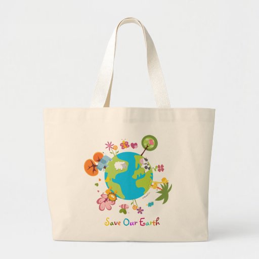 Save The Earth Bag | Zazzle