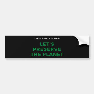 Save the Earth Bumper Sticker