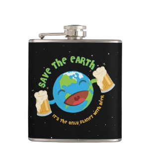 Save The Earth Flask