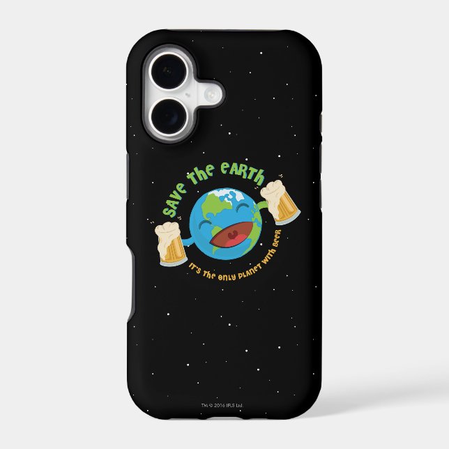 Save The Earth Iphone Case (Back)