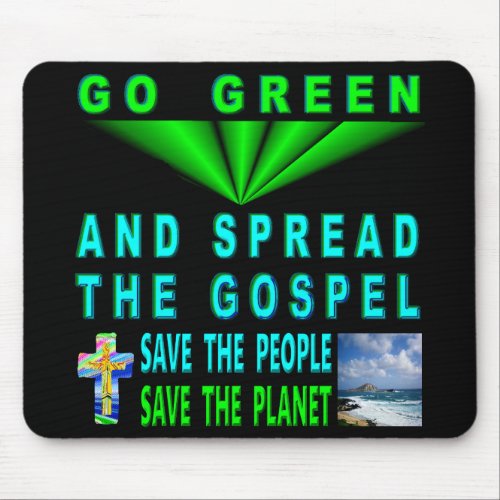 Save The Earth Mouse Pad