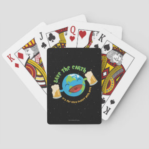 Save The Earth Poker Cards
