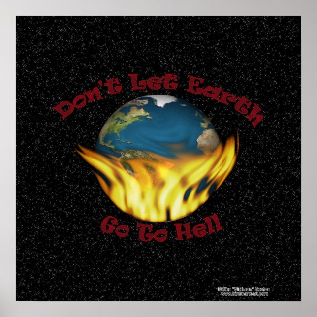 Save the Earth Poster (Front)