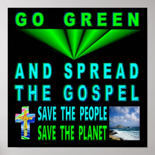 Save The Earth Poster