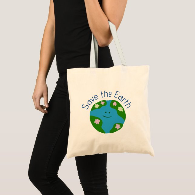 Save the Earth Tote Bag (Front (Product))