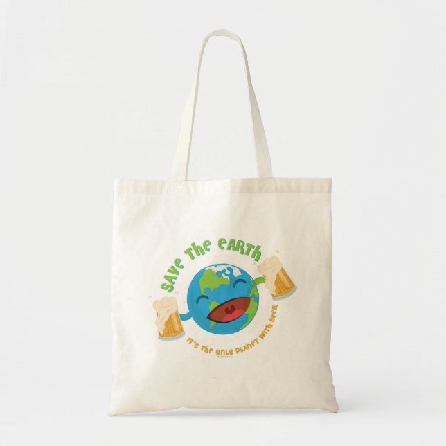 Save The Earth Tote Bag (Front)