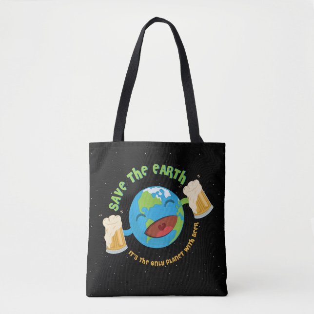 Save The Earth Tote Bag (Front)
