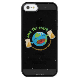Save The Earth Clear iPhone SE/5/5s Case