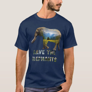save the elephant T-Shirt