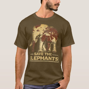 Save the elephants 1 T-Shirt