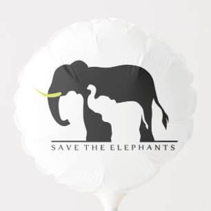 Save the Elephants Balloon