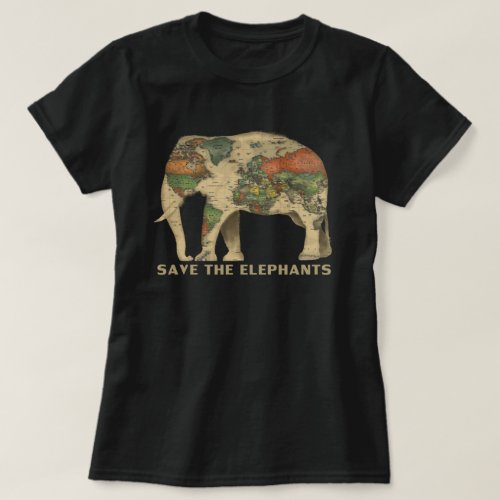 Save The Elephants T_Shirt