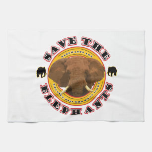 Save the Elephants Towel