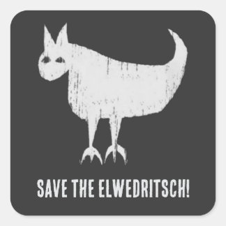 Save the Elwedritsch Square Sticker