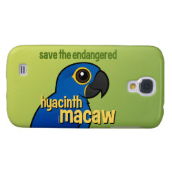 Save the Endangered Hyacinth Macaw Case-Mate Barely There Samsung Galaxy S4 Case