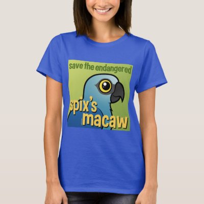 Save the Endangered Spix&#39;s Macaw T-Shirt
