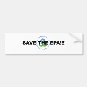 Save the EPA Bumper Sticker