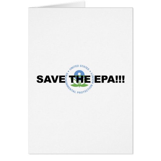Save the EPA Cards (Front)