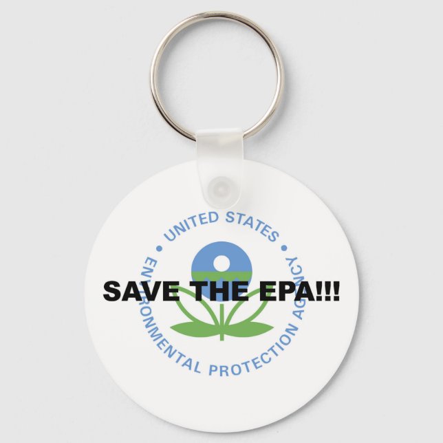 Save the EPA Keychain (Front)
