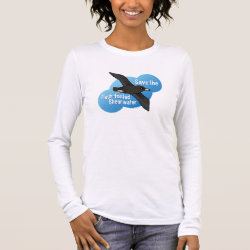 Save the Flesh-footed Shearwater Women's Basic Long Sleeve T-Shirt