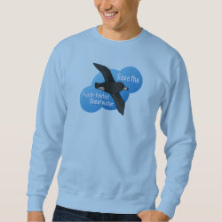 Save the Flesh-footed Shearwater Men's Basic Sweatshirt