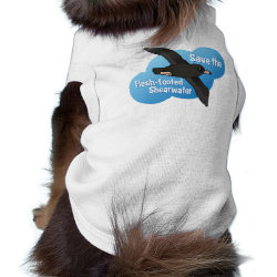 Save the Flesh-footed Shearwater Dog Sleeveless T-Shirt