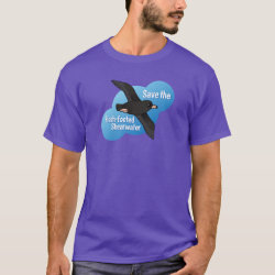 Save the Flesh-footed Shearwater Men's Basic Dark T-Shirt