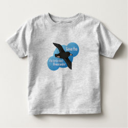 Save the Flesh-footed Shearwater Toddler Fine Jersey T-Shirt