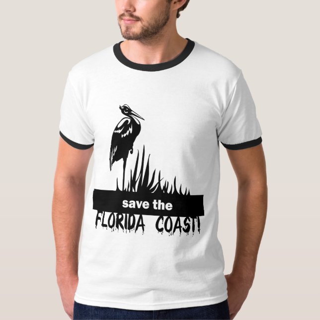 Save the Florida Coast T-Shirt (Front)