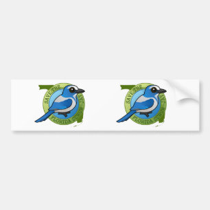Save the Florida Scrub-Jay Bumper Sticker