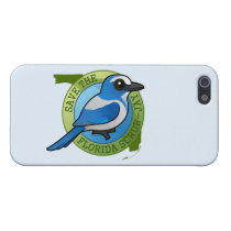 Save the Florida Scrub-Jay Case Savvy iPhone 5 Matte Finish Case