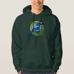 Save the Florida Scrub-Jay Men's Basic Hooded Sweatshirt