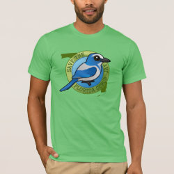 Save the Florida Scrub-Jay Men's Basic American Apparel T-Shirt