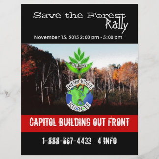 Save The Forest Flyer