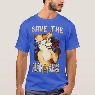 Save the Furries I Fandom Cosplay 4 T-Shirt